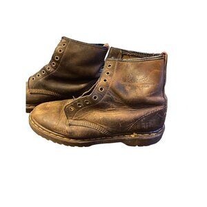 Dr. Martens Vintage Leather Boots Size 10 - Emo Boots That Have Seen It All